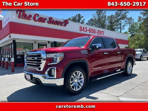 Cayenne Red Tintcoat 2021 GMC Sierra 1500 SLT