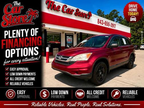 BURGUNDY 2011 Honda CR-V LX