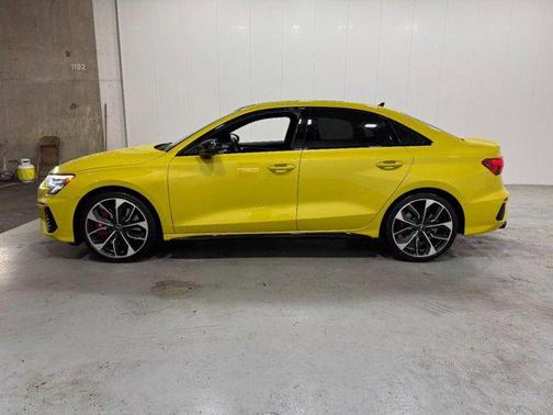 Python Yellow Metallic 2024 Audi S3 Premium Plus TFSI quattro S tronic