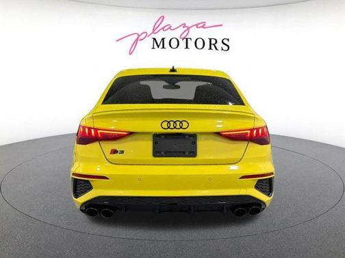 Python Yellow Metallic 2024 Audi S3 Premium Plus TFSI quattro S tronic