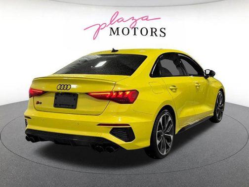 Python Yellow Metallic 2024 Audi S3 Premium Plus TFSI quattro S tronic