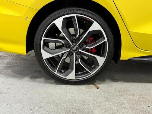 Python Yellow Metallic 2024 Audi S3 Premium Plus TFSI quattro S tronic