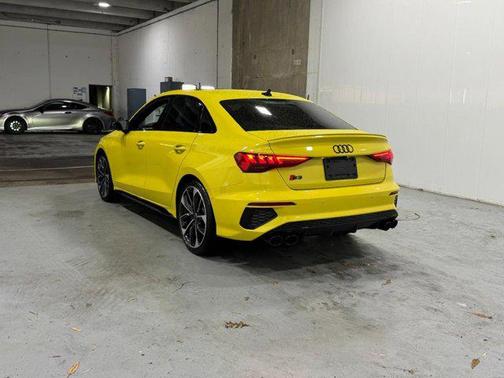 Python Yellow Metallic 2024 Audi S3 Premium Plus TFSI quattro S tronic