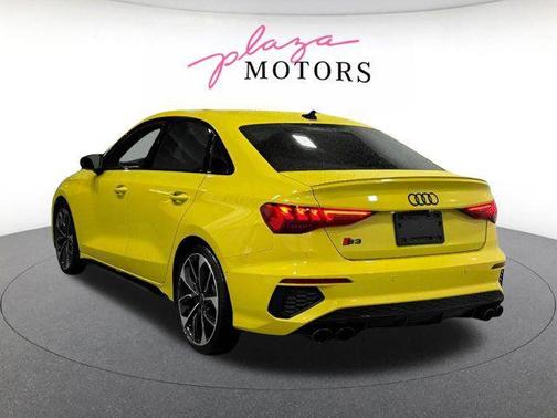 Python Yellow Metallic 2024 Audi S3 Premium Plus TFSI quattro S tronic