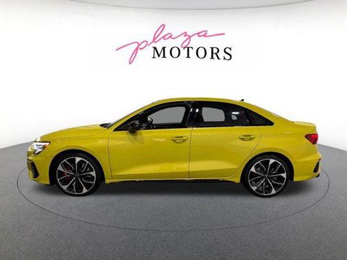 Python Yellow Metallic 2024 Audi S3 Premium Plus TFSI quattro S tronic