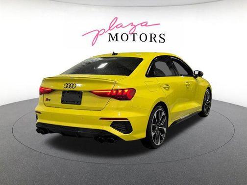 Python Yellow Metallic 2024 Audi S3 Premium Plus TFSI quattro S tronic