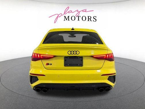 Python Yellow Metallic 2024 Audi S3 Premium Plus TFSI quattro S tronic
