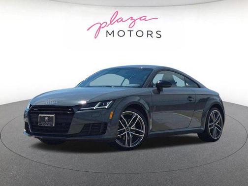Nano Gray Metallic/Black Roof 2017 Audi TT 2.0T