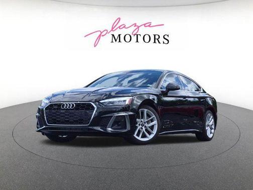Mythos Black Metallic 2023 Audi A5 Sportback 45 S Line Premium