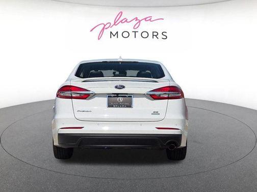 Oxford White 2020 Ford Fusion SE
