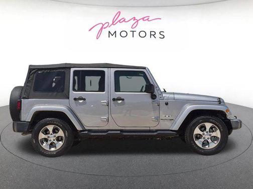 Billet Silver Metallic Clearcoat 2018 Jeep Wrangler JK Unlimited Sahara