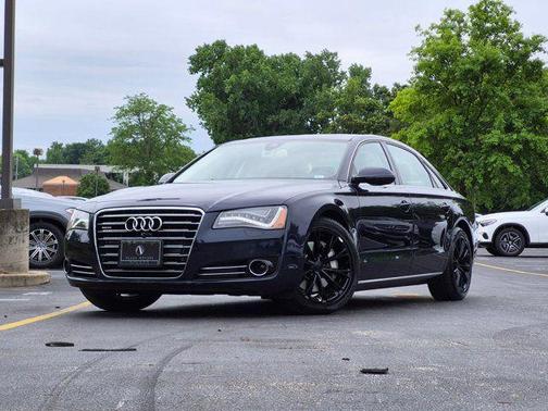 Night Blue Pearl Effect 2014 Audi A8 L 3.0 TDI