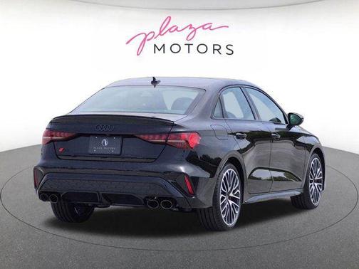 mythos black metallic 2026 Audi S3 TFSI quattro S tronic