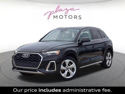 Mythos Black Metallic 2023 Audi Q5 45 S line Premium Plus