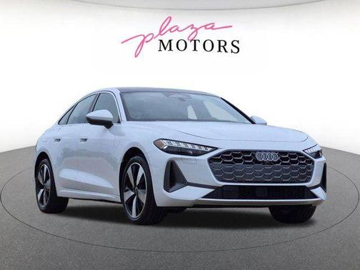 Glacier White Metallic 2025 Audi A5 Premium Plus TFSI quattro S tronic