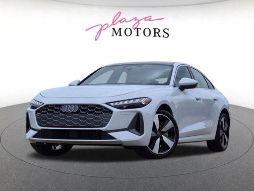 Glacier White Metallic 2025 Audi A5 Premium Plus TFSI quattro S tronic