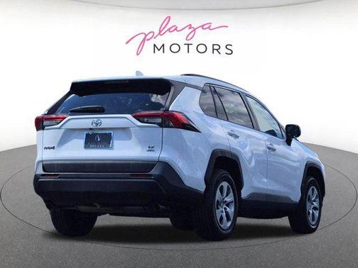 Super White 2021 Toyota RAV4 LE