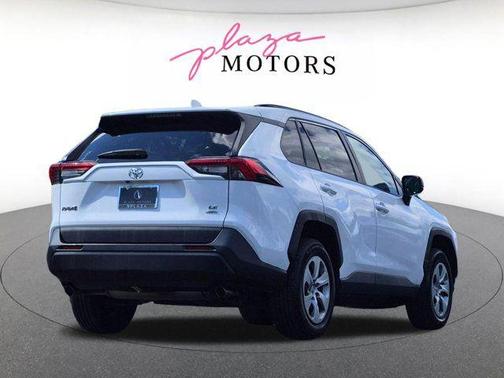 Super White 2021 Toyota RAV4 LE