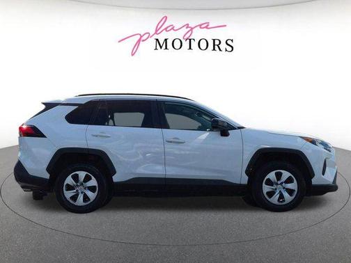 Super White 2021 Toyota RAV4 LE
