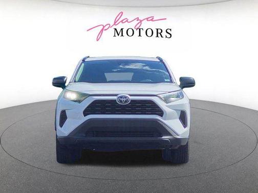 Super White 2021 Toyota RAV4 LE