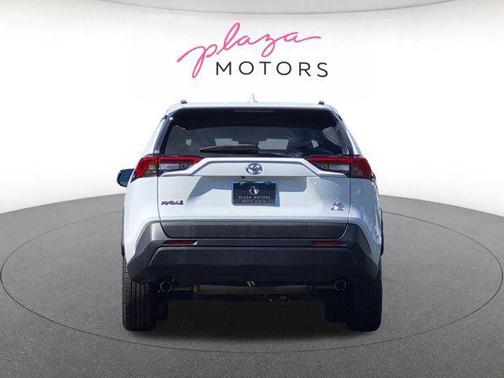 Super White 2021 Toyota RAV4 LE
