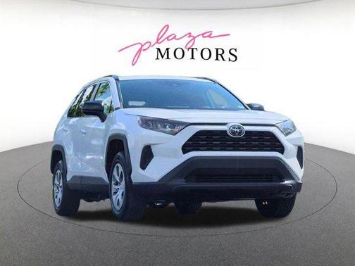 Super White 2021 Toyota RAV4 LE