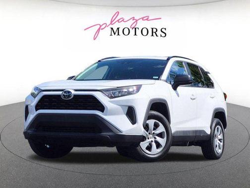 Super White 2021 Toyota RAV4 LE