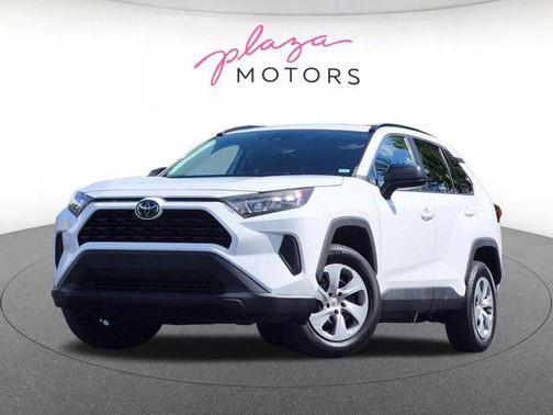 Super White 2021 Toyota RAV4 LE