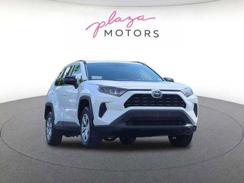Super White 2021 Toyota RAV4 LE