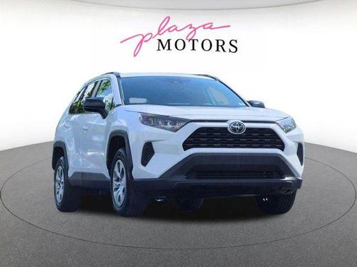 Super White 2021 Toyota RAV4 LE