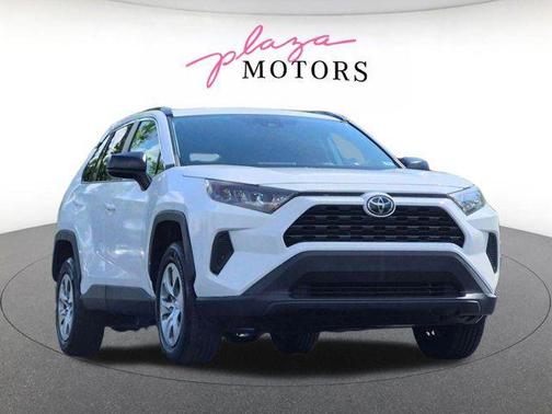 Super White 2021 Toyota RAV4 LE