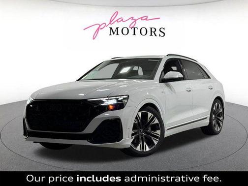 Glacier White Metallic 2026 Audi Q8 55 Premium Plus