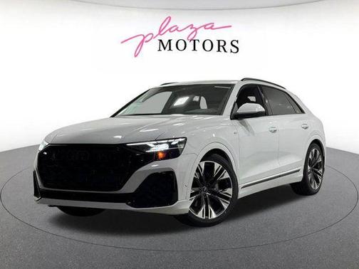 Glacier White Metallic 2026 Audi Q8 55 Premium Plus