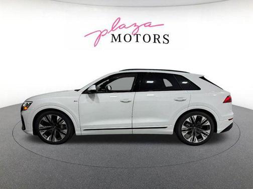Glacier White Metallic 2026 Audi Q8 55 Premium Plus