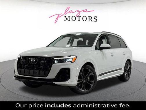 Glacier White Metallic 2026 Audi Q7 55 Premium Plus