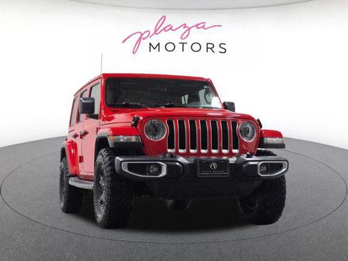 Firecracker Red Clearcoat 2018 Jeep Wrangler Unlimited Sahara