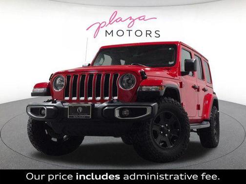 Firecracker Red Clearcoat 2018 Jeep Wrangler Unlimited Sahara