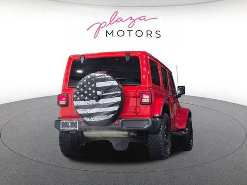 Firecracker Red Clearcoat 2018 Jeep Wrangler Unlimited Sahara