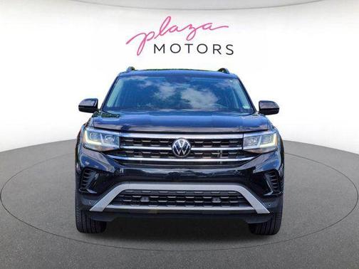 Deep Black Pearl 2023 Volkswagen Atlas 3.6L SE w/Technology