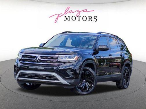 Deep Black Pearl 2023 Volkswagen Atlas 3.6L SE w/Technology