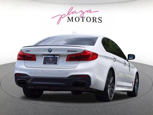 Alpine White 2018 BMW M550 i Xdrive