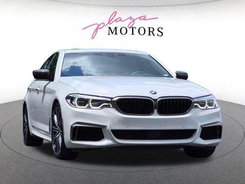 Alpine White 2018 BMW M550 i Xdrive