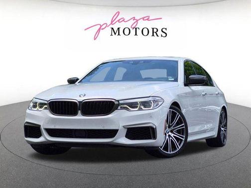 Alpine White 2018 BMW M550 i Xdrive