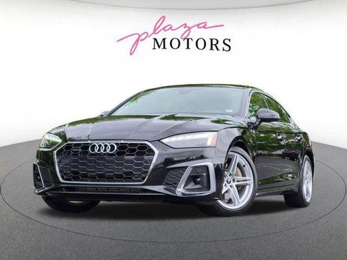 Mythos Black Metallic 2022 Audi A5 Sportback 45 S Line Premium Plus
