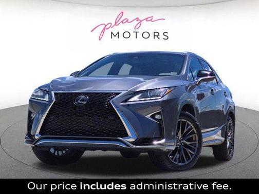 Nebula Gray Pearl 2017 Lexus RX 350 F Sport