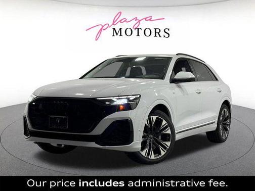 Glacier White Metallic 2026 Audi Q8 55 Premium Plus