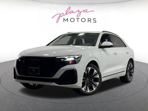 Glacier White Metallic 2026 Audi Q8 55 Premium Plus