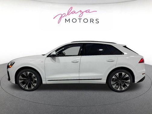 Glacier White Metallic 2026 Audi Q8 55 Premium Plus