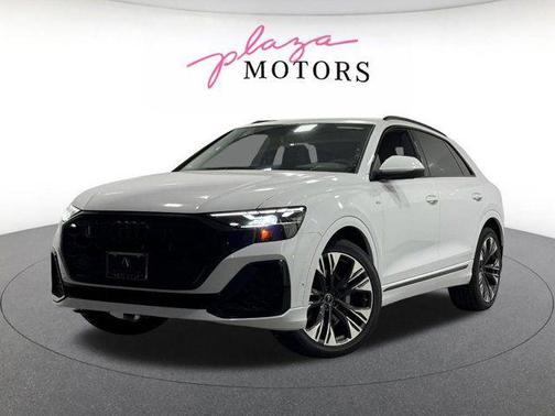 Glacier White Metallic 2026 Audi Q8 55 Premium Plus