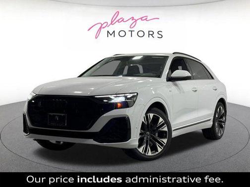 Glacier White Metallic 2026 Audi Q8 55 Premium Plus